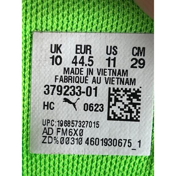 PUMA x LaMelo Ball MB.03 LaFrance Mens 11 Green Basketball Sneakers Athletic - Picture 10 of 10